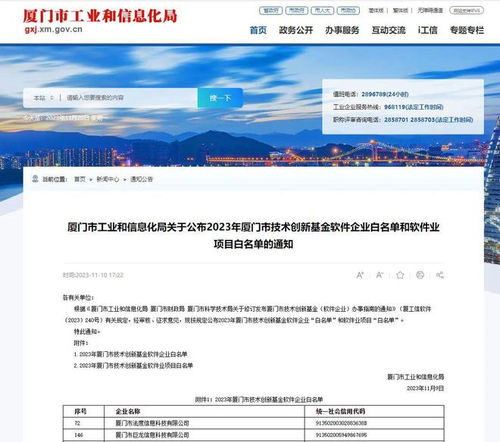 喜訊丨巨龍信息及子公司法度信息成功入選2023年廈門市技術創新基金軟件企業